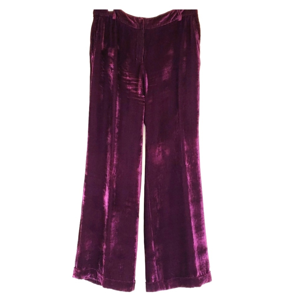 Christian Dior 100% silk pants and viscose lining